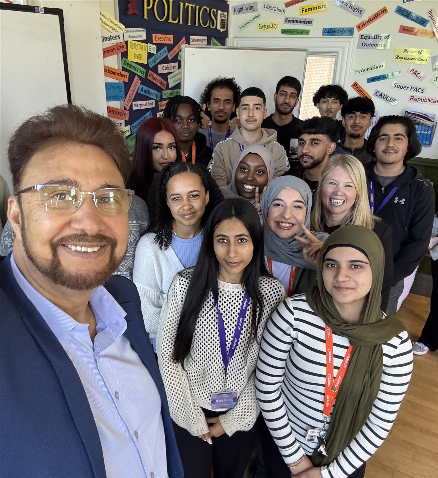 Inspiring Visit from Afzal Khan, MP