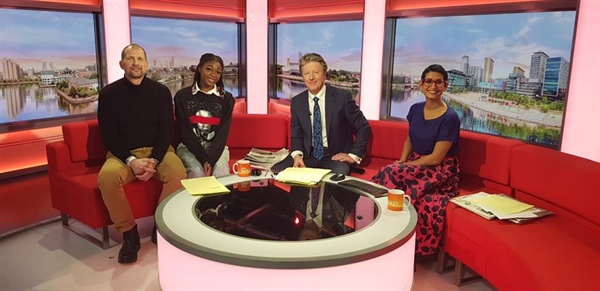 WHGS Musicians appear on BBC Breakfast!