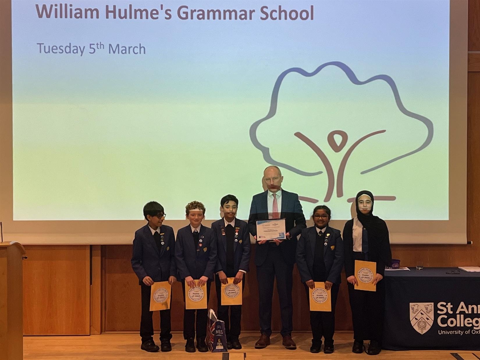 Pupil Leaders Enjoy Celebration Event at University of Oxford