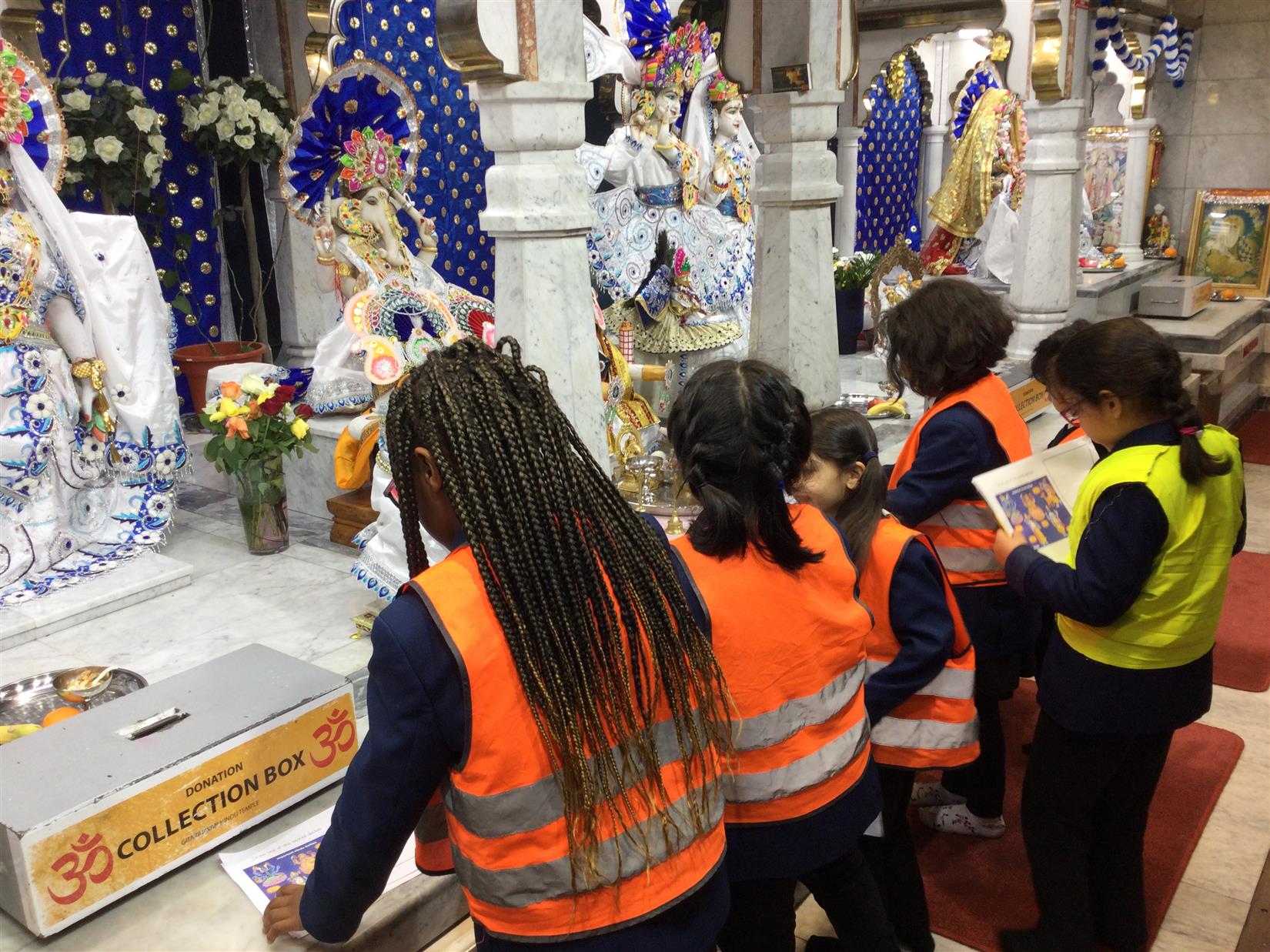 Year 1 Hindu Temple Visit