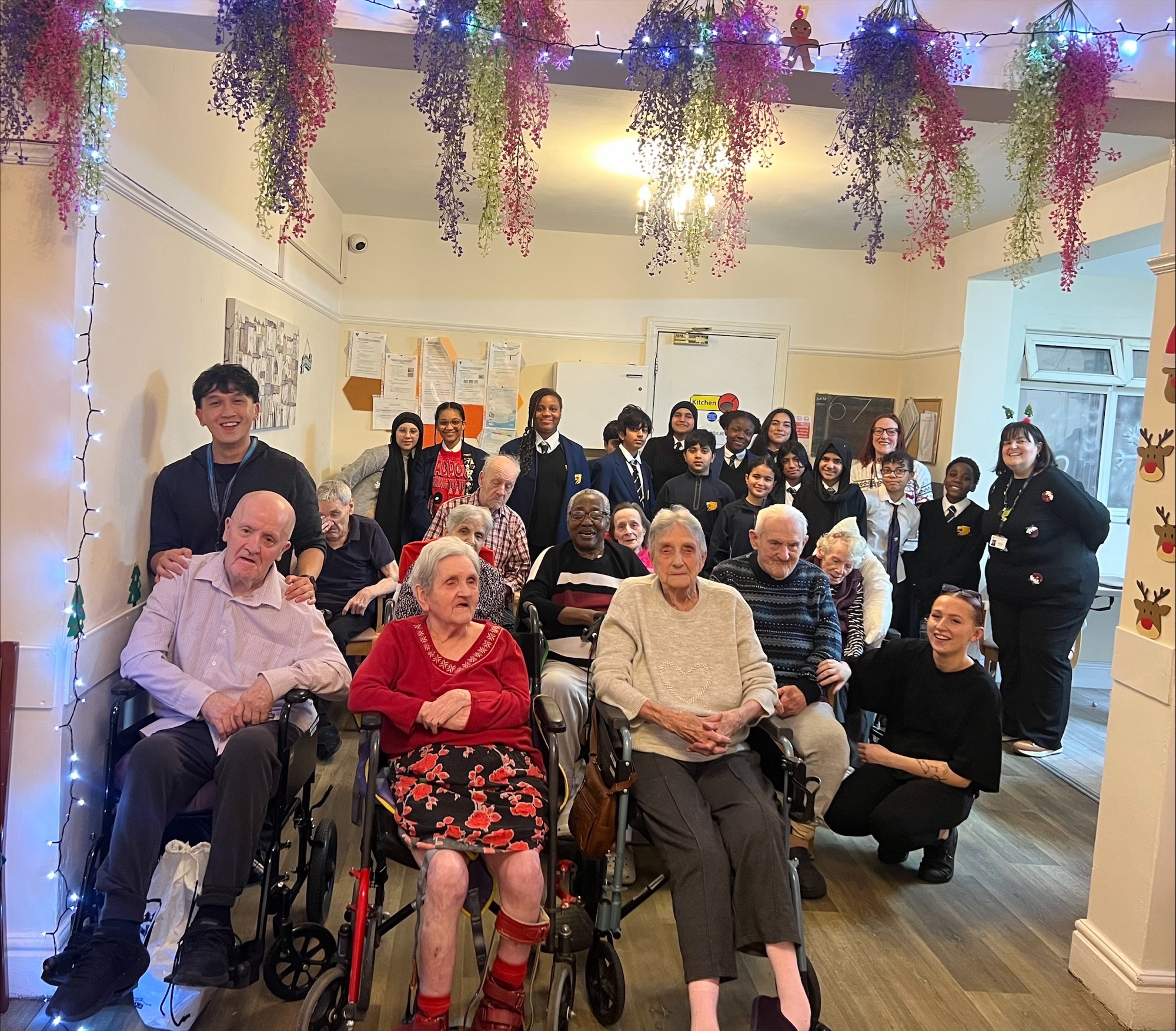 Christmas Sing-Along at Alexandra Lodge Care Home