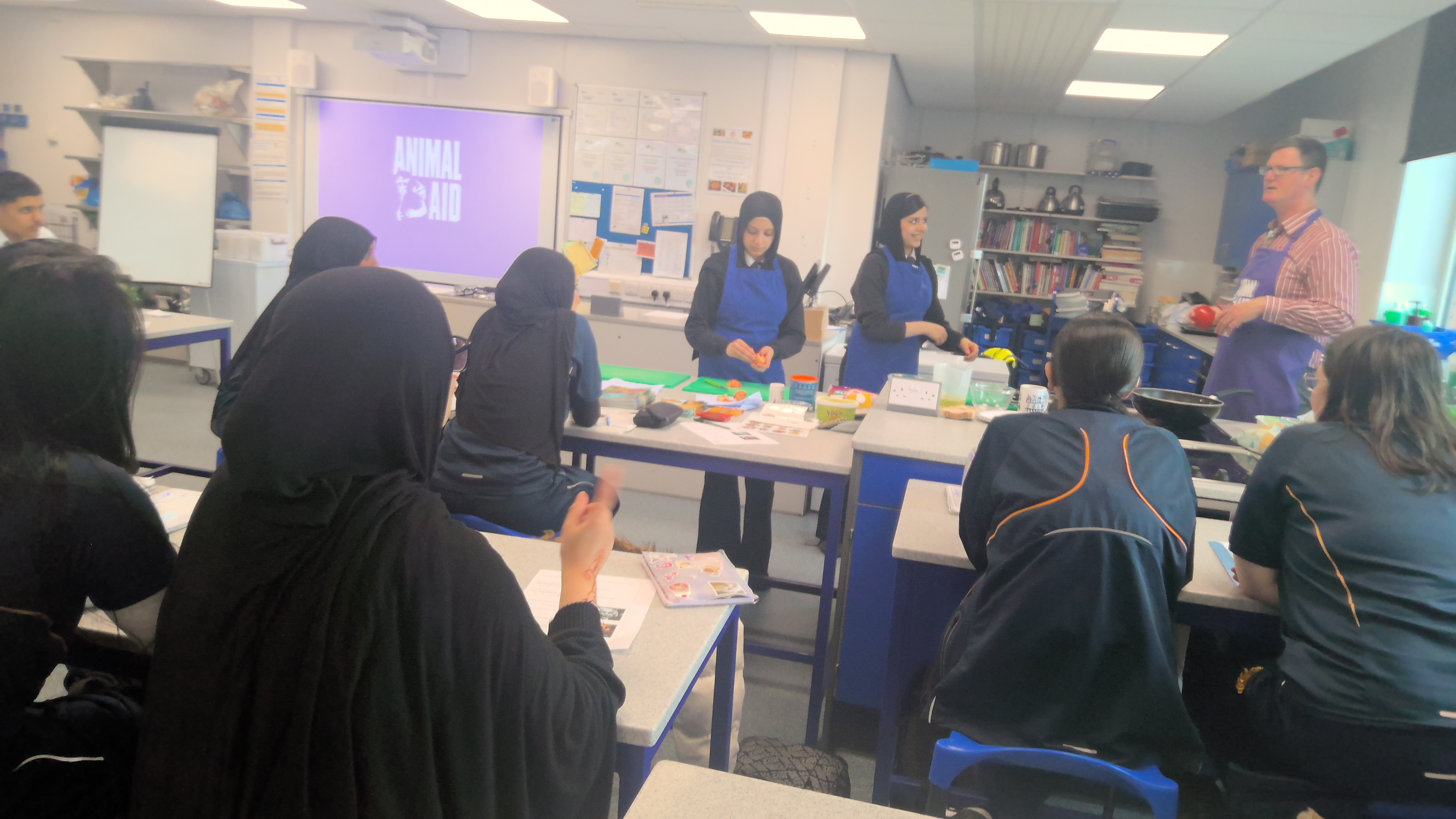 Food & Nutrition's Guest Speaker from Animal Aid 