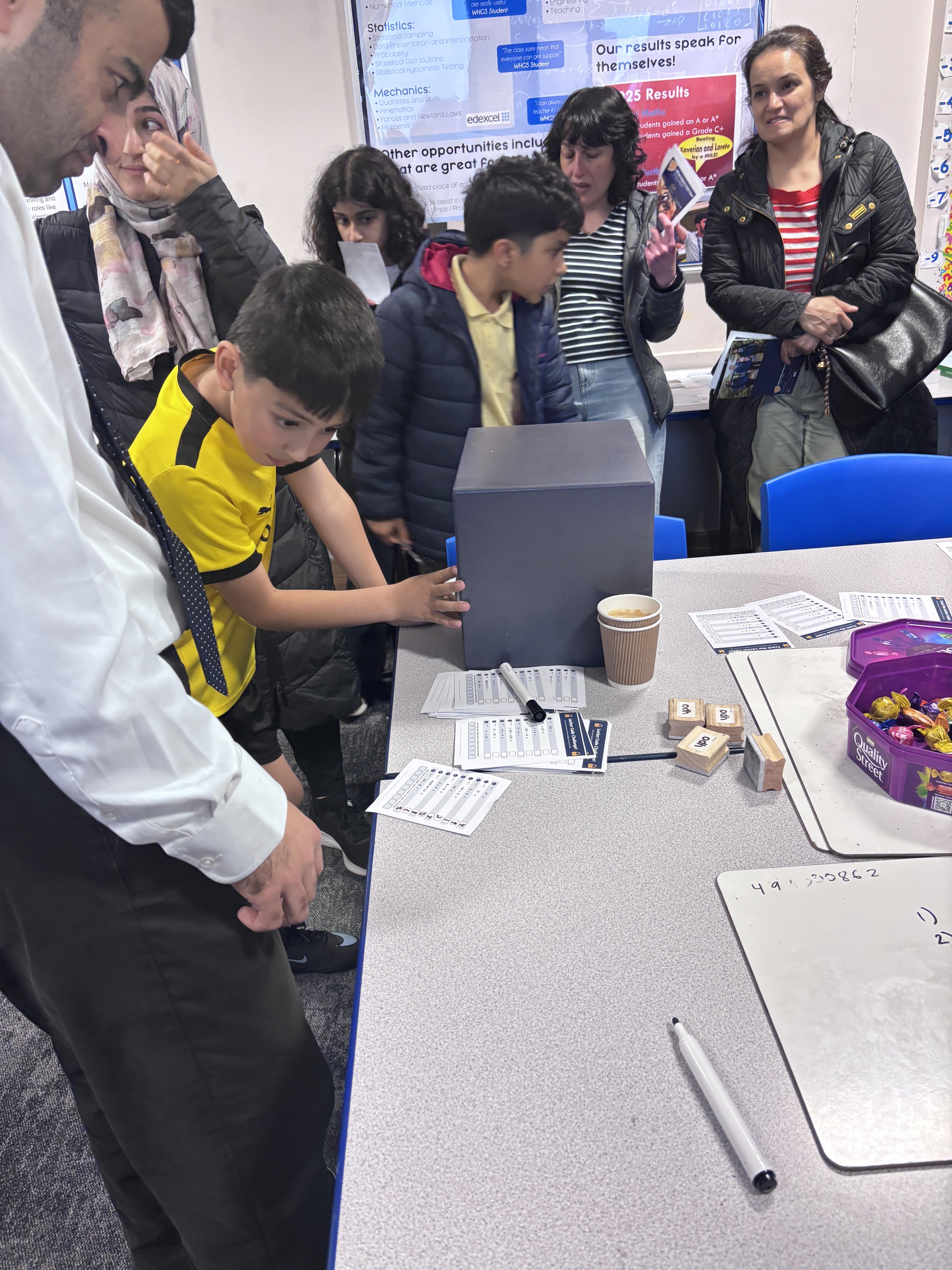 William Hulme's Welcomes Families to First Combined Open Evening