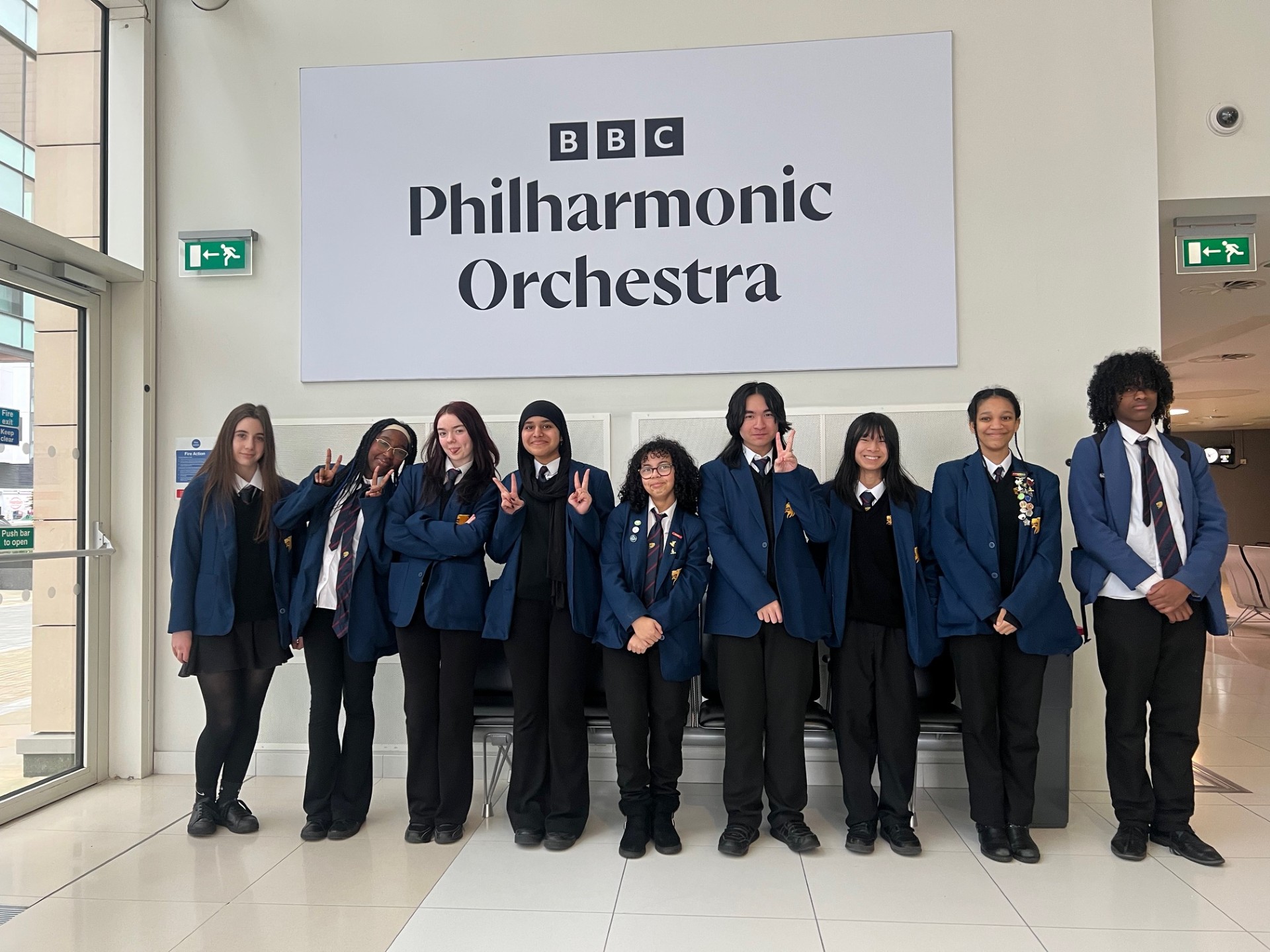 Y10 BBC Philharmonic Orchestra Rehearsal