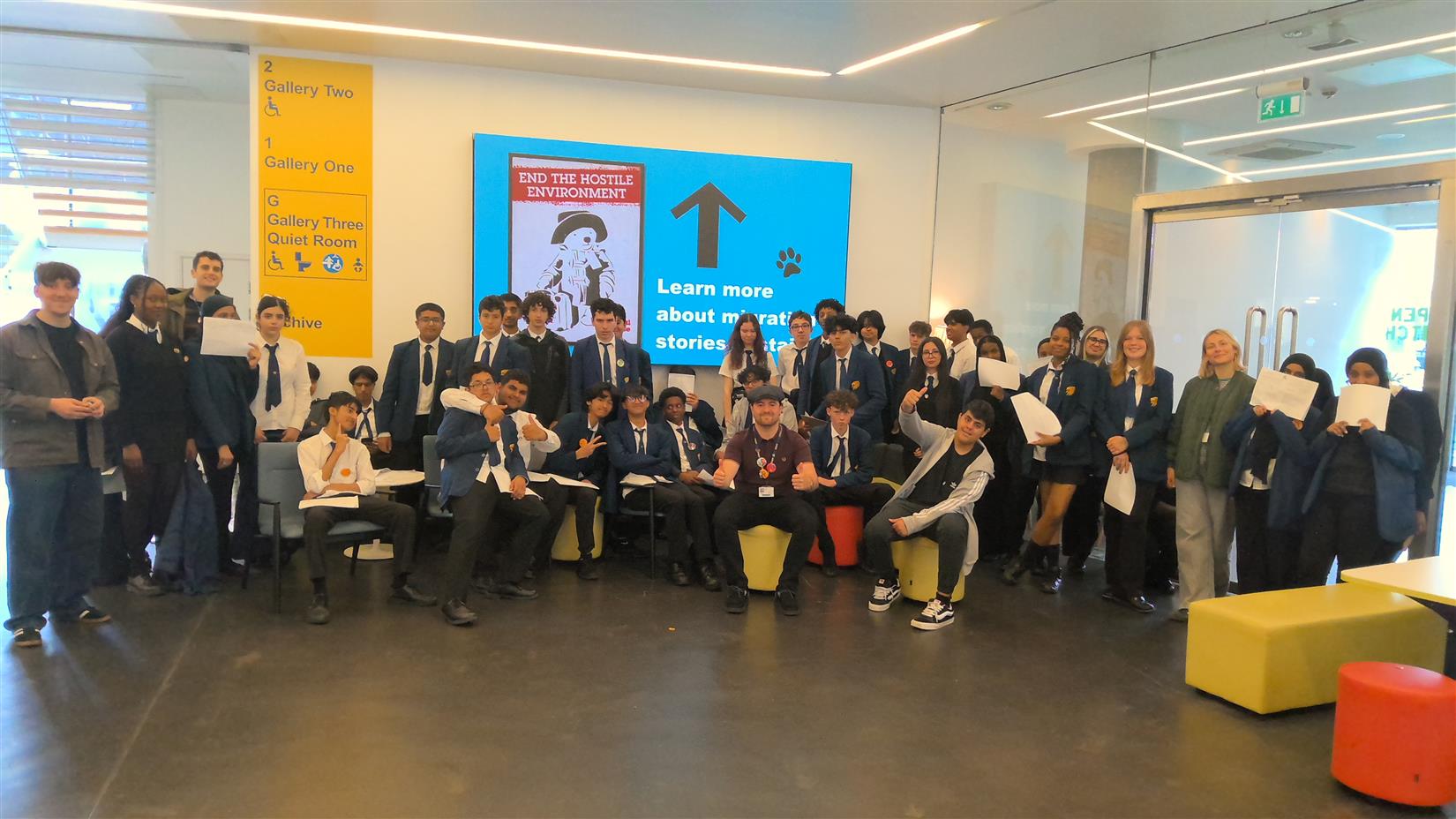 Y10 People's History Museum Trip